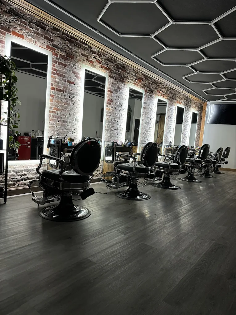 Inside a Jean Mariano Hair barber shop