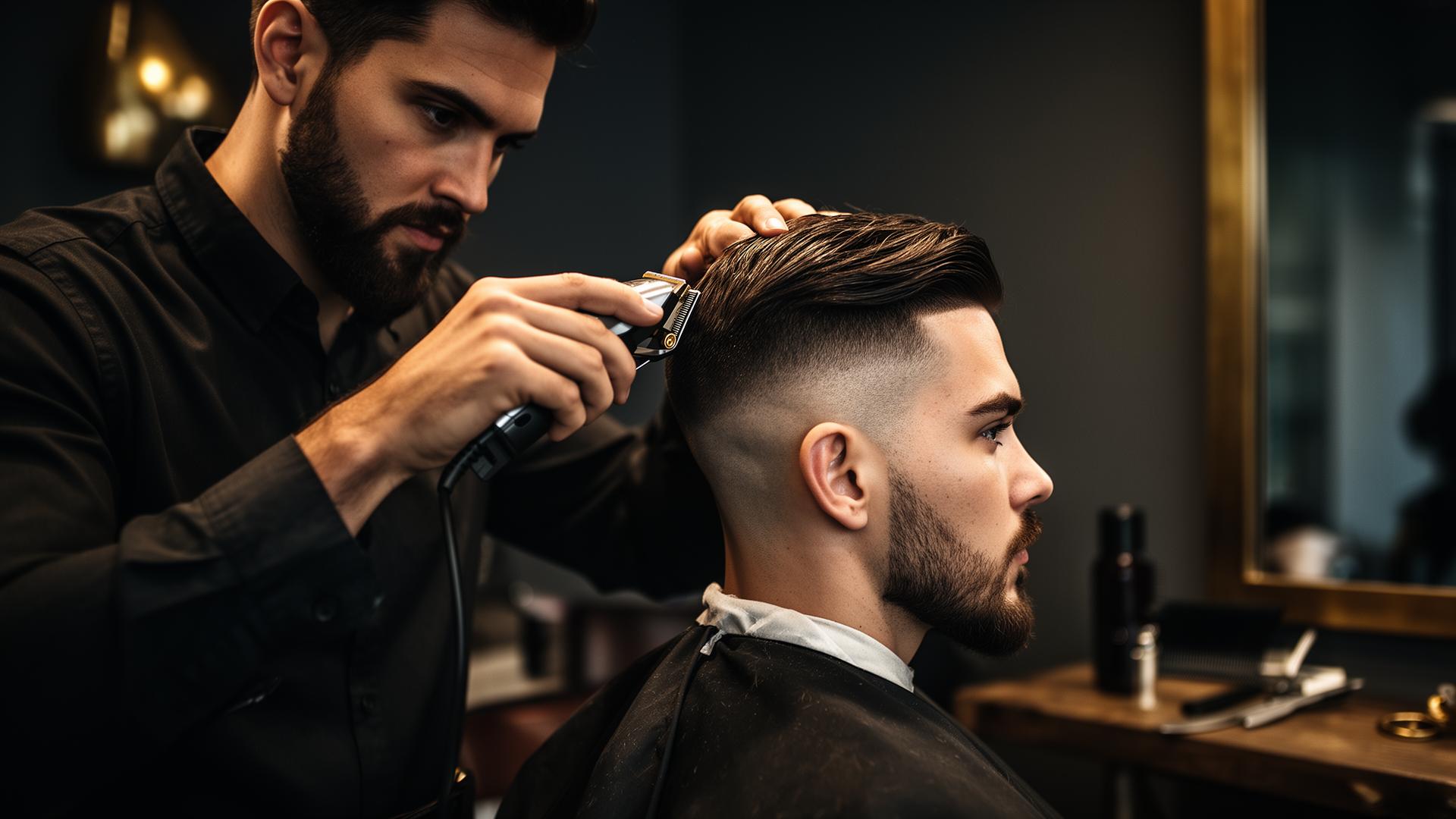 Barber shop in Medford, MA